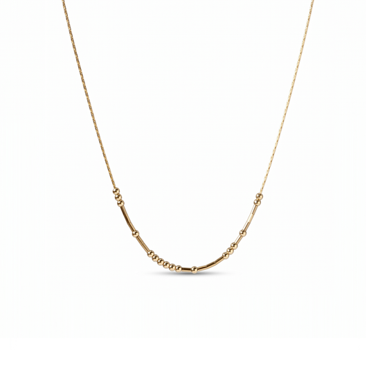 Custom Morse Code Necklace