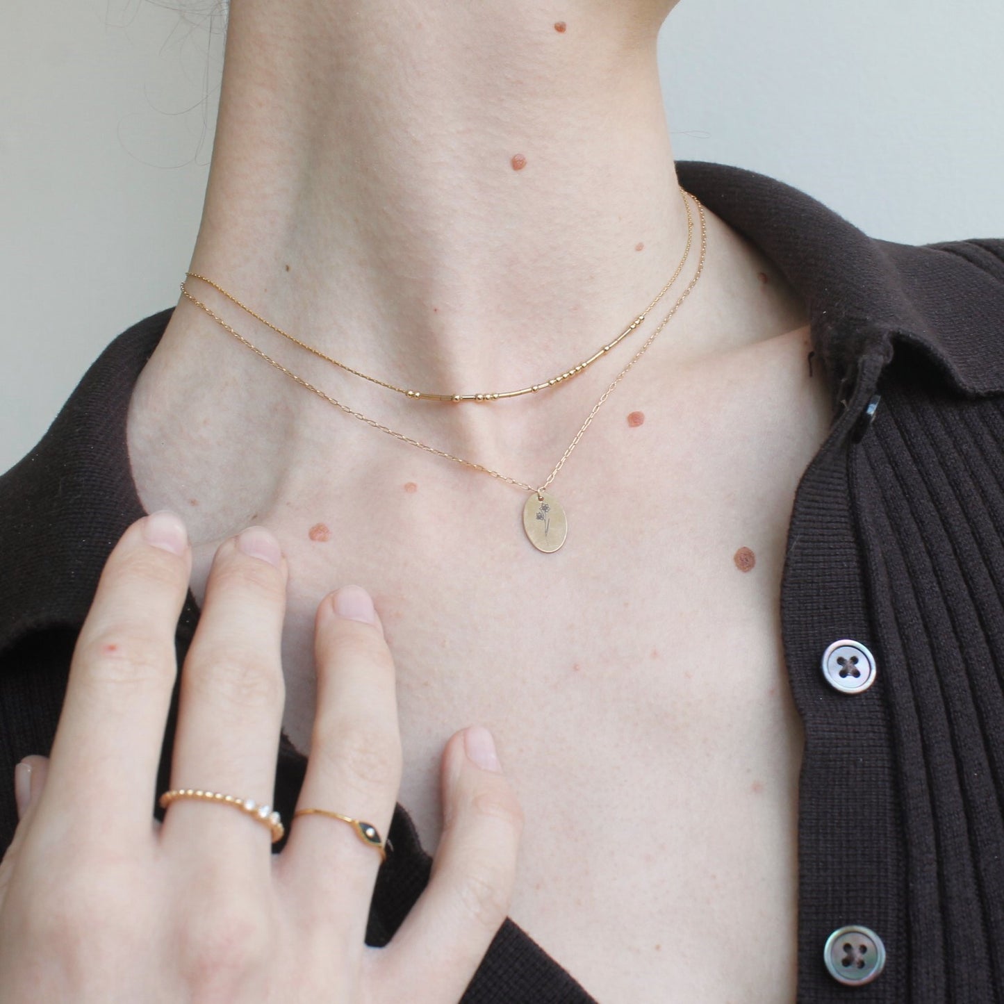 Custom Morse Code Necklace