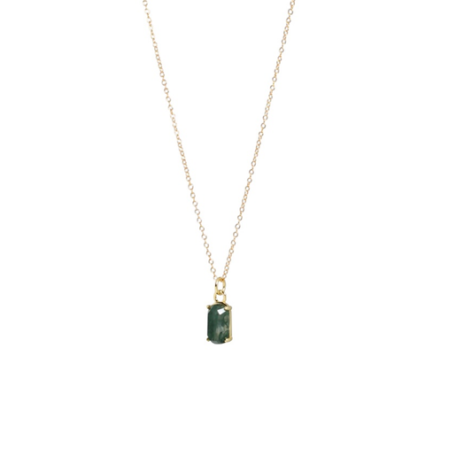 Moss Agate Necklace