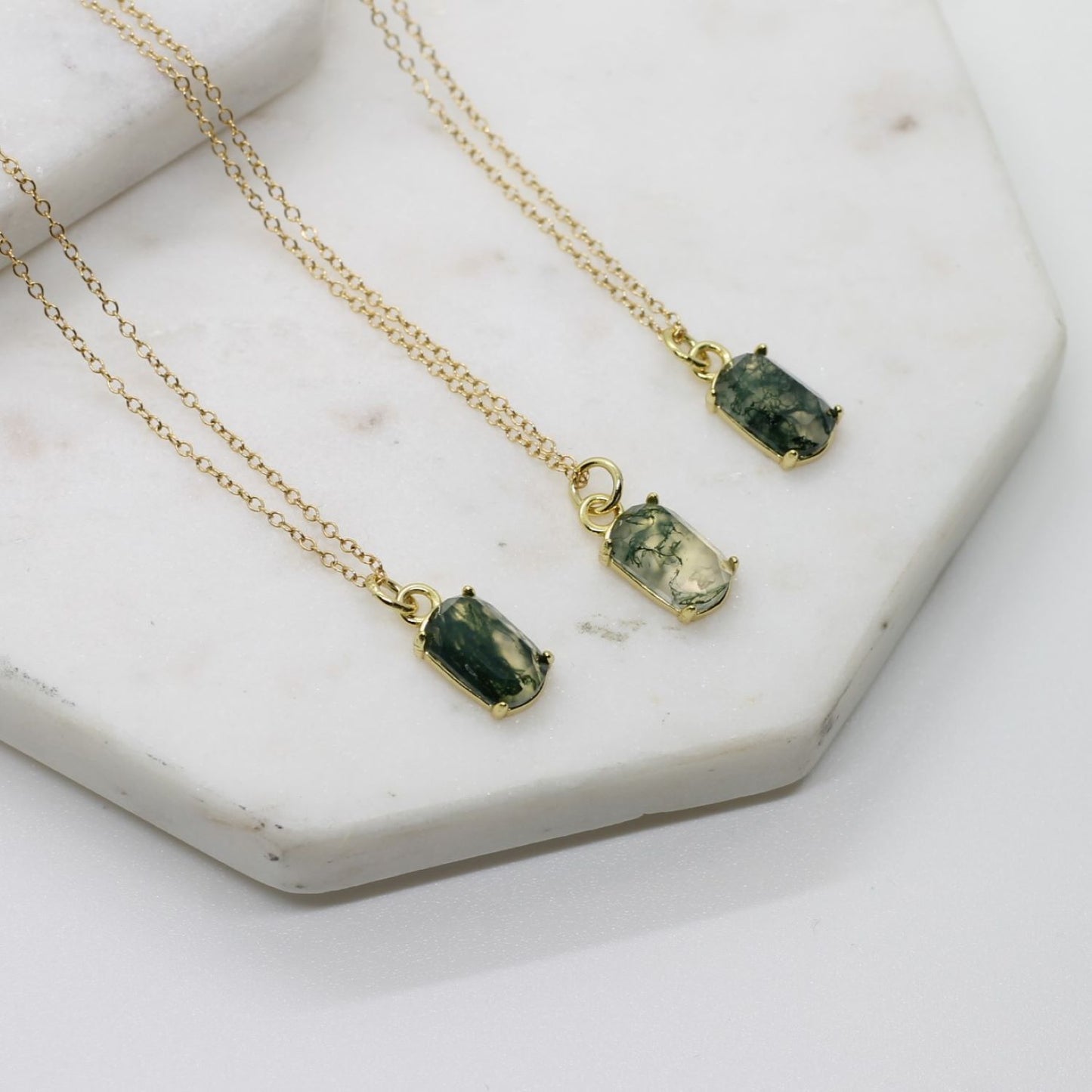 Moss Agate Necklace