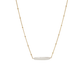 Pearl Bar Milestone Necklace