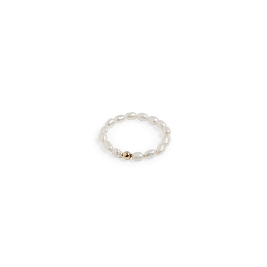 Pearl Beaded Ring