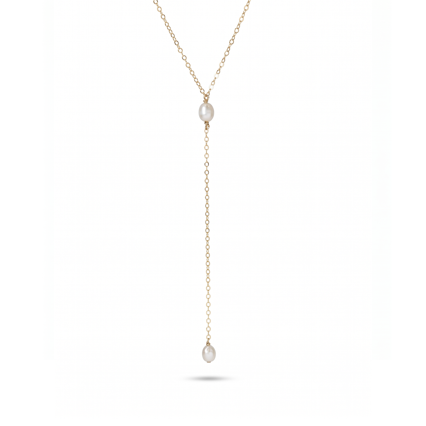 Pearl Lariat Necklace