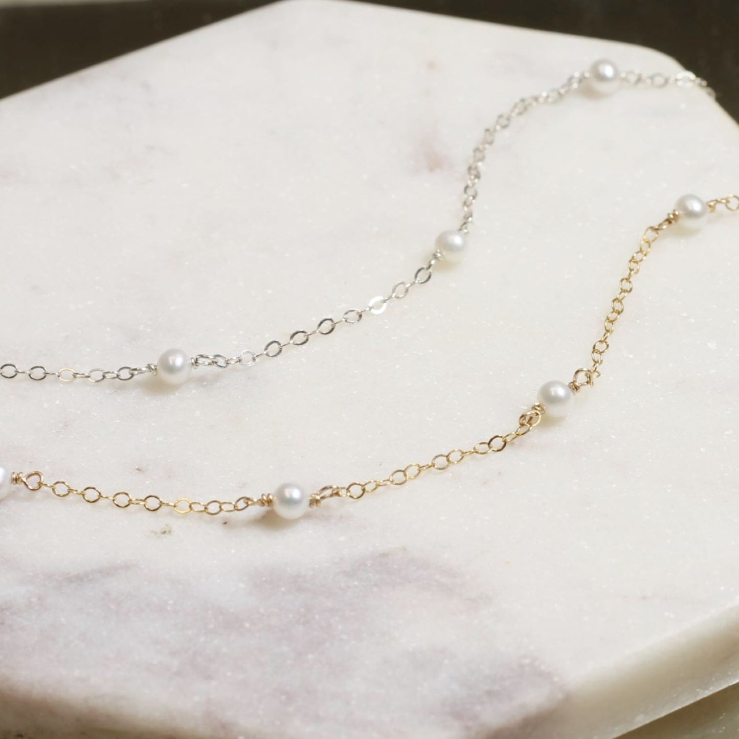 Pearl Station Bracelet