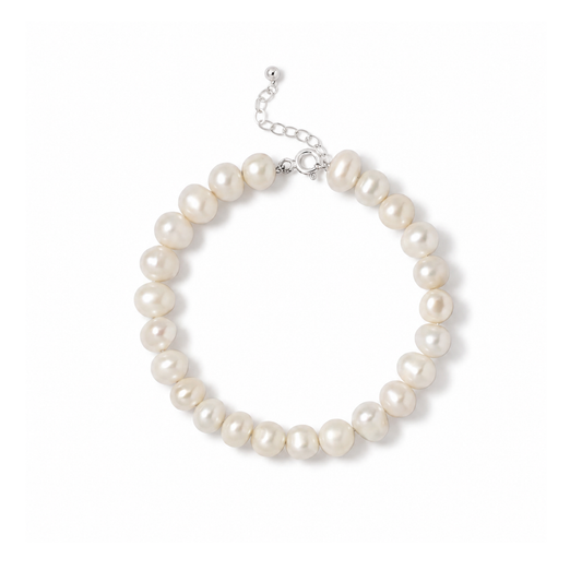 Potato Pearl Beaded Bracelet