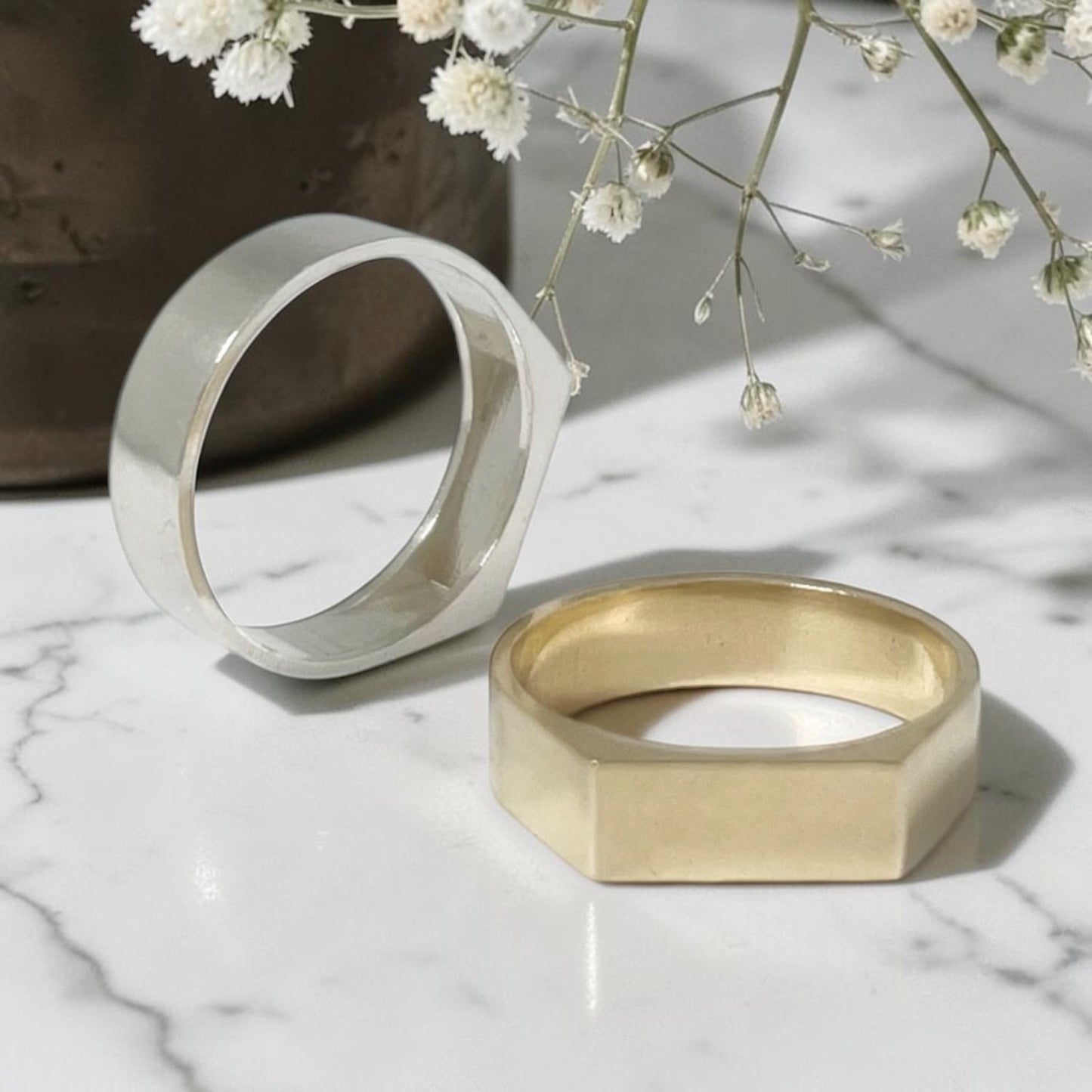 Rectangle Signet Ring