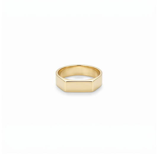 Rectangle Signet Ring