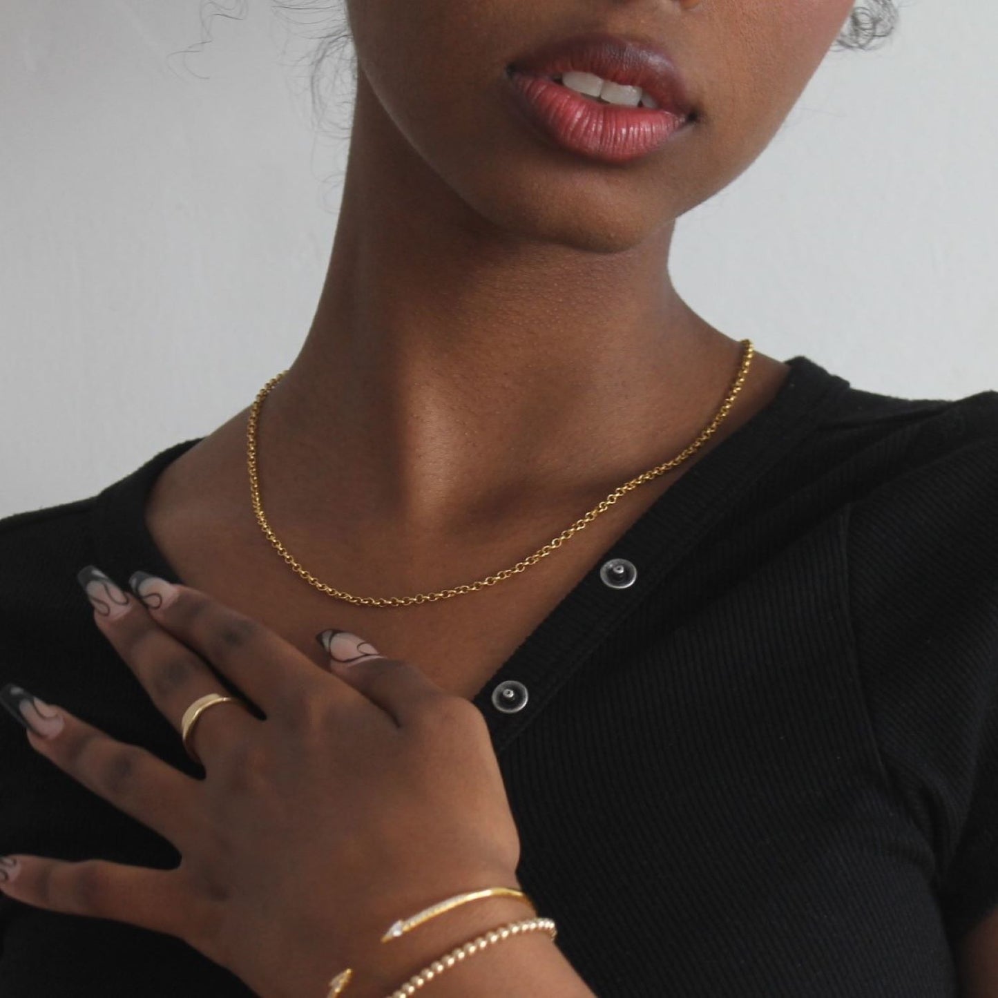 Rolo Chain Necklace