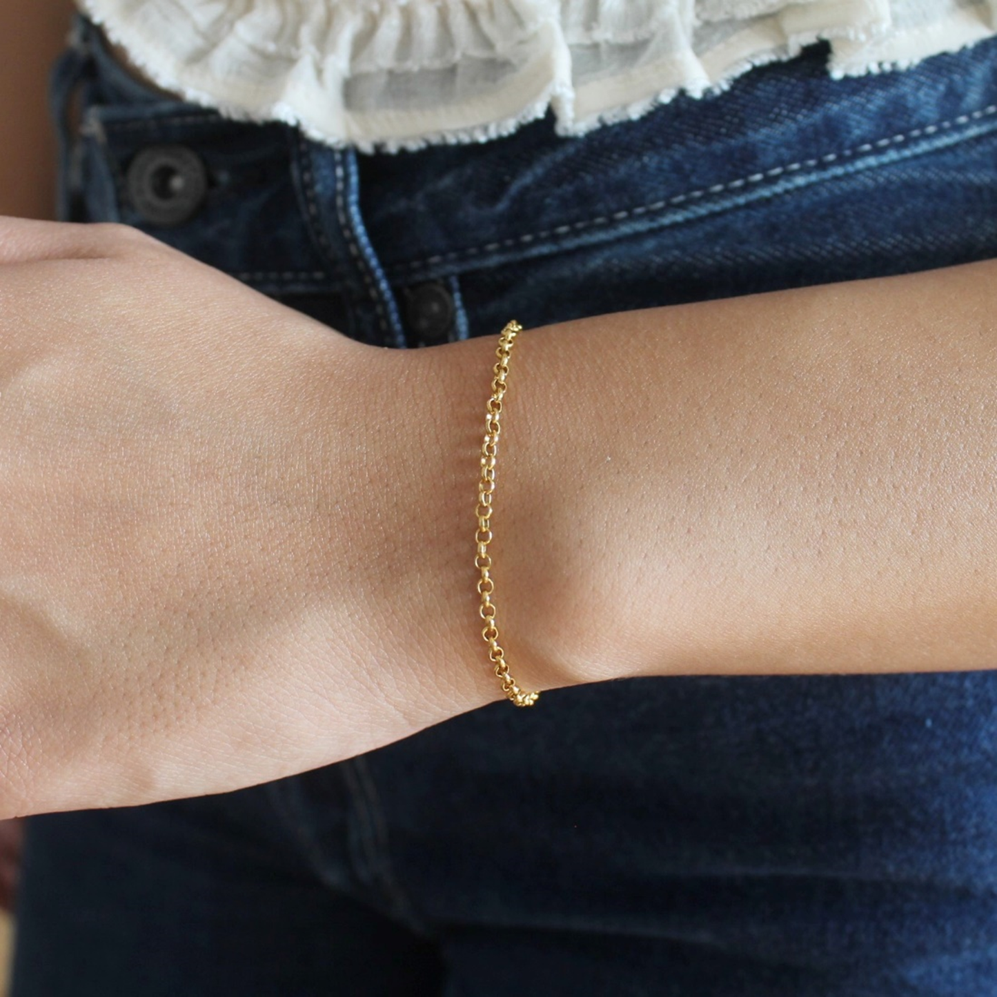 Rolo Chain Bracelet