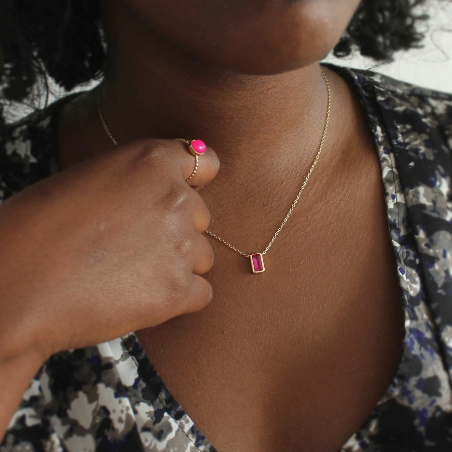 Rosy Futures Necklace