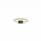 14KT Sapphire Baguette Ring