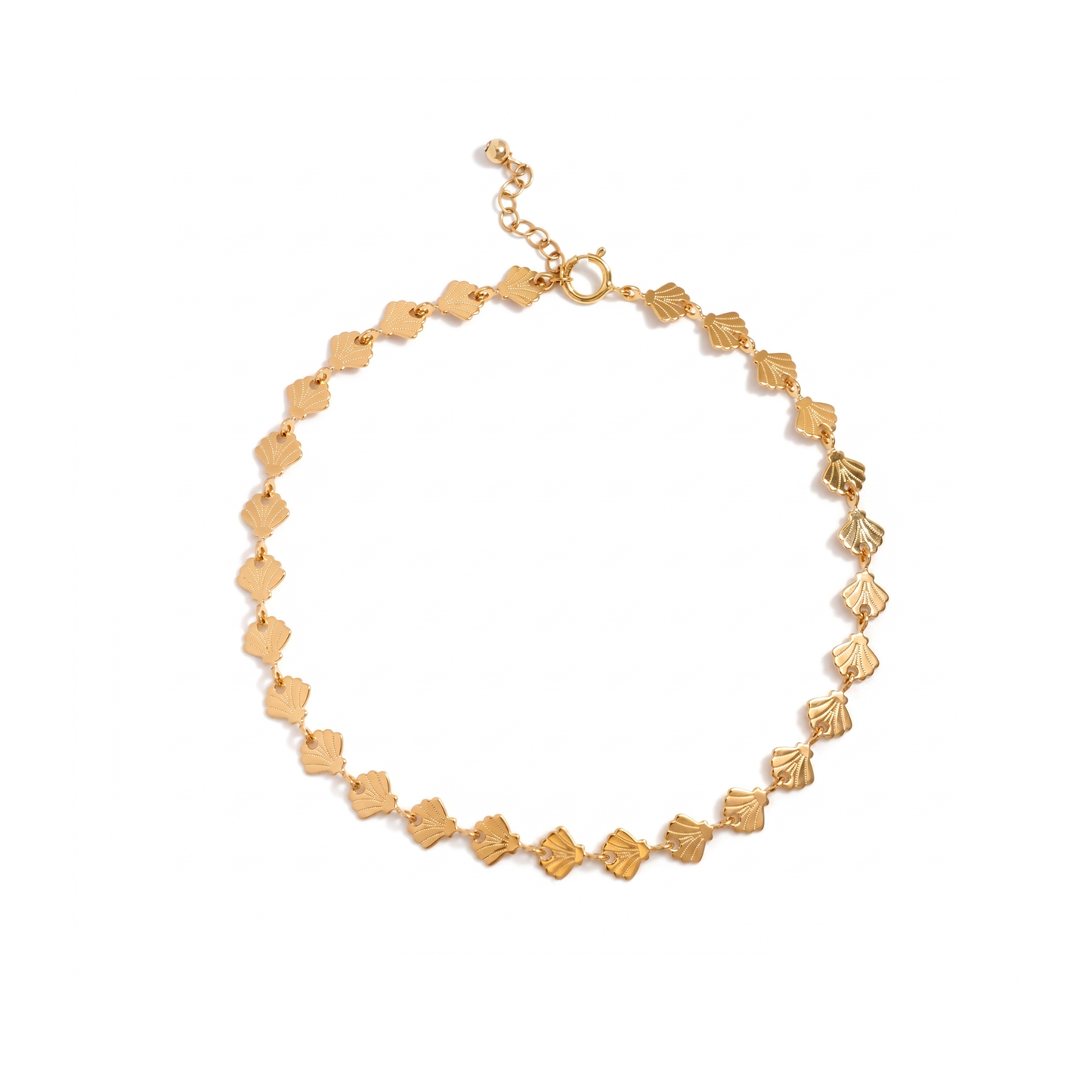 Seashell Anklet