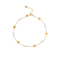 Seashell Pearl Anklet