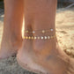Seashell Pearl Anklet