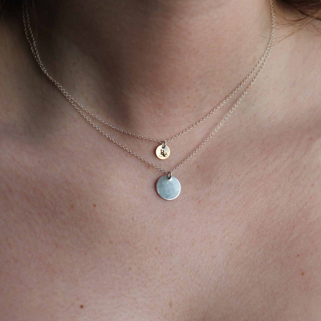 Circle Engravable Pendant