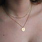 Circle Engravable Pendant