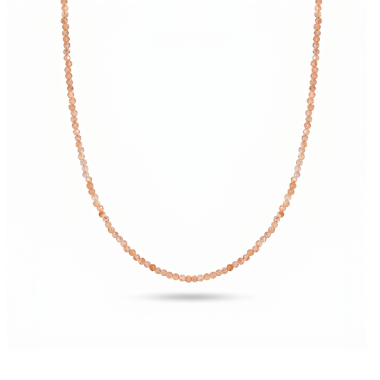 Sunstone Beaded Chain