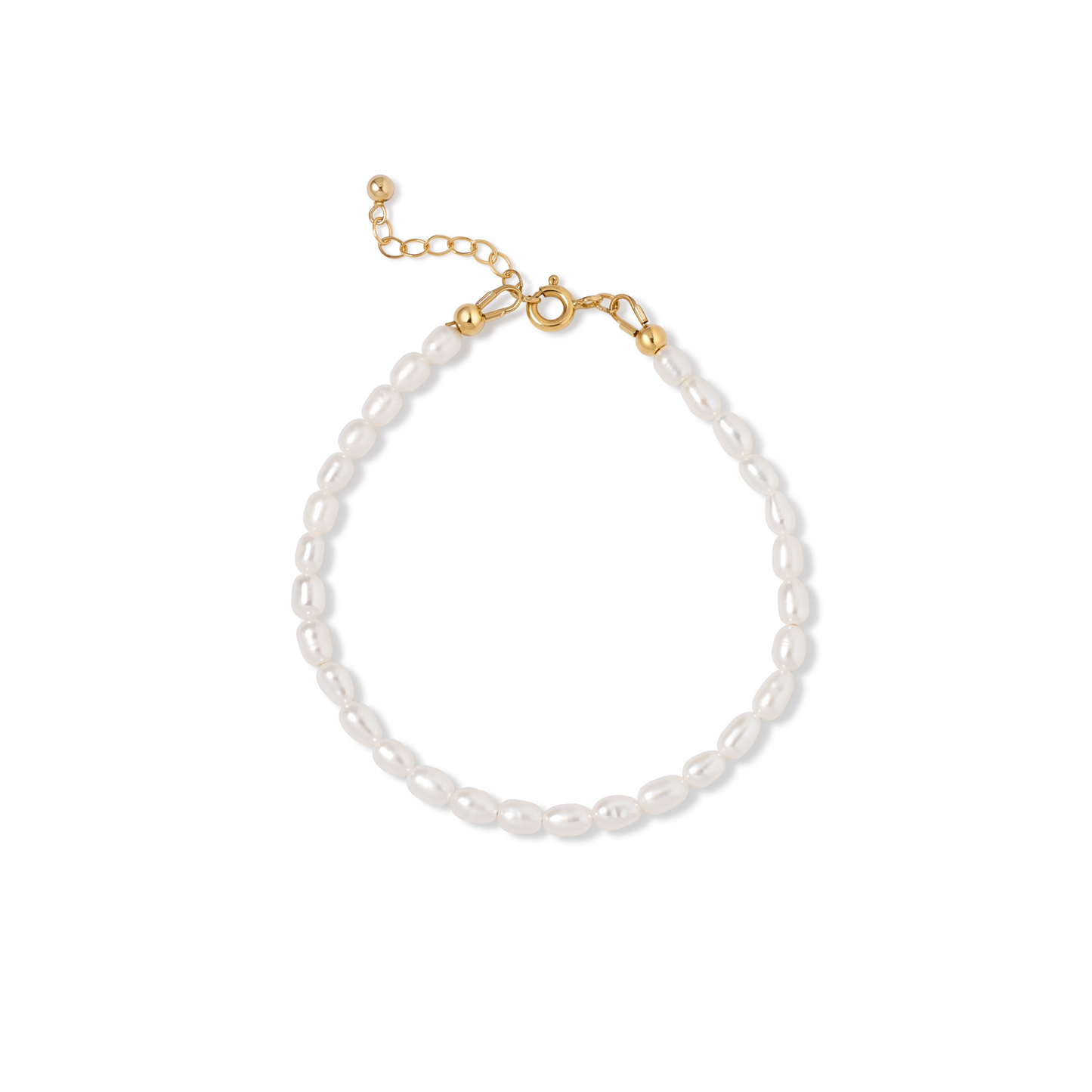 Tiny Pearl Beaded Bracelet