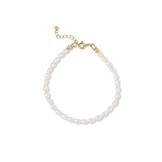 Tiny Pearl Beaded Bracelet