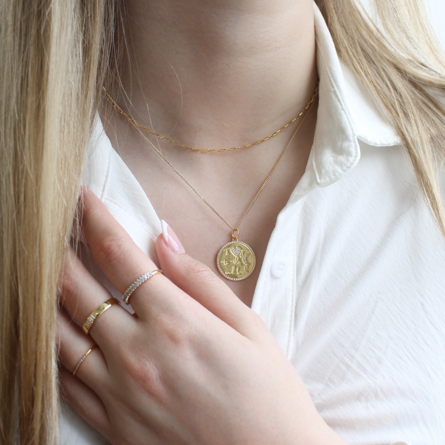 To the Moon and Back Necklace