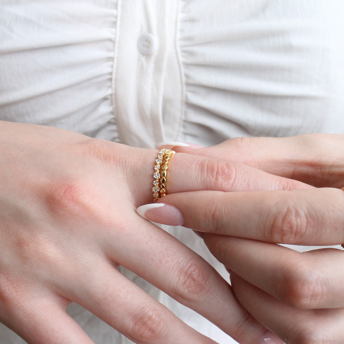 Wabi Sabi Gold Ring