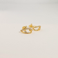 Wishbone Crystal Earrings