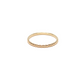 14KT gold lined eternity wedding band thin stacking ring
