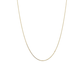 14KT Gold Box Chain Necklace