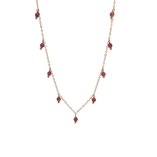 Birthstone Drop Necklace