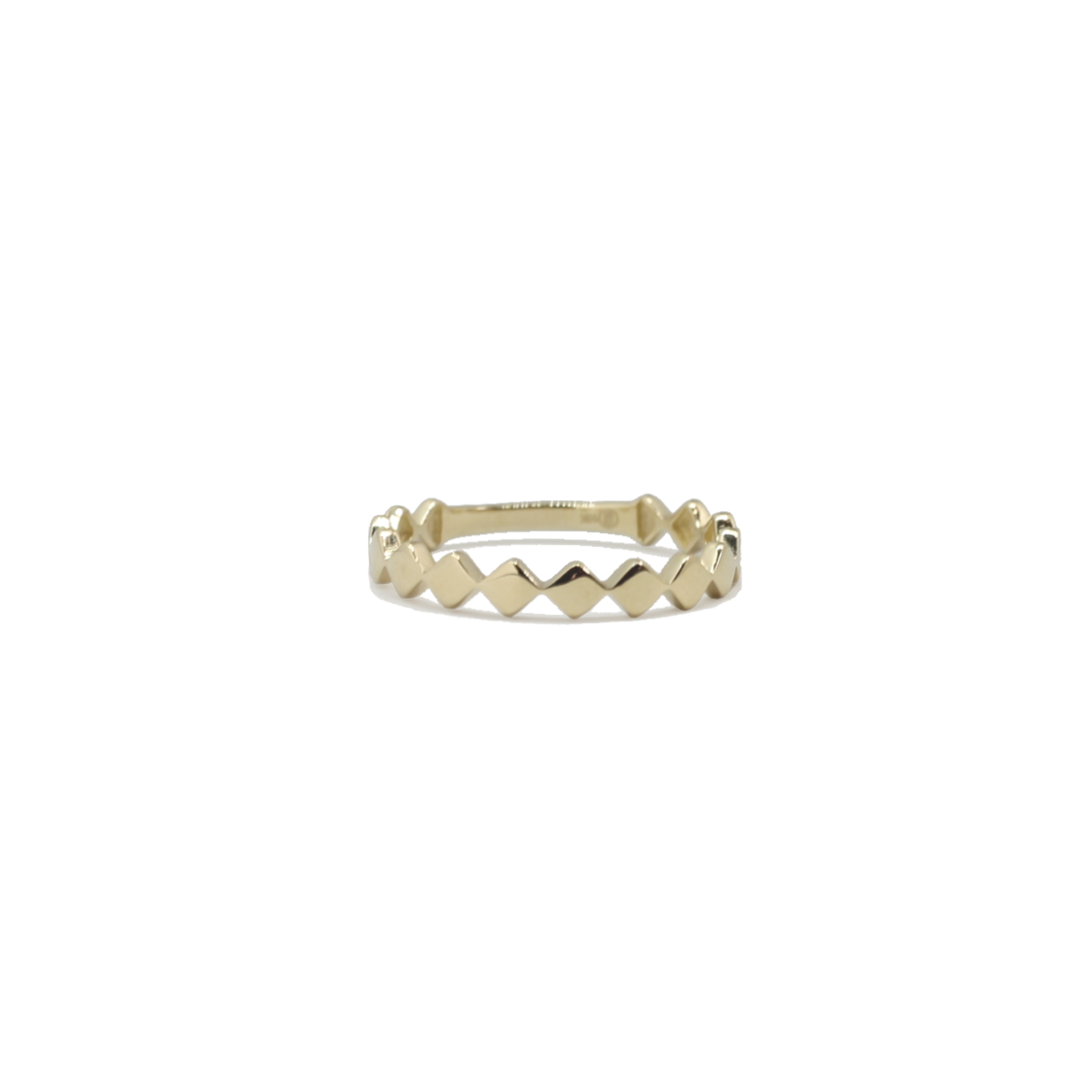 Diamond Link Ring