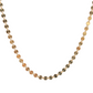 Gold filled Coin Necklace Choker 