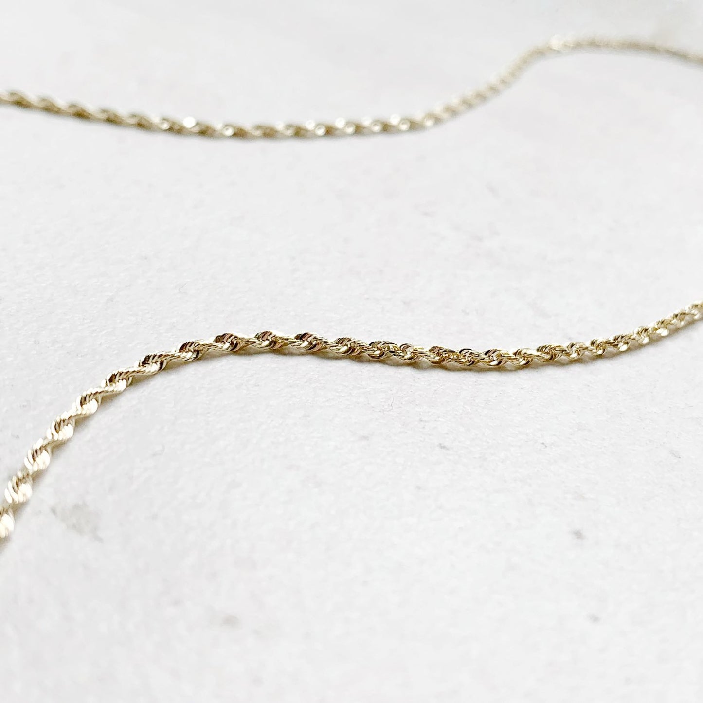 Thick French Rope Chain Necklace