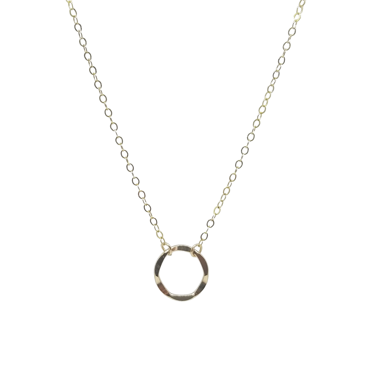 Skosh Karma Circle Silver Necklace 55-766 main image 0