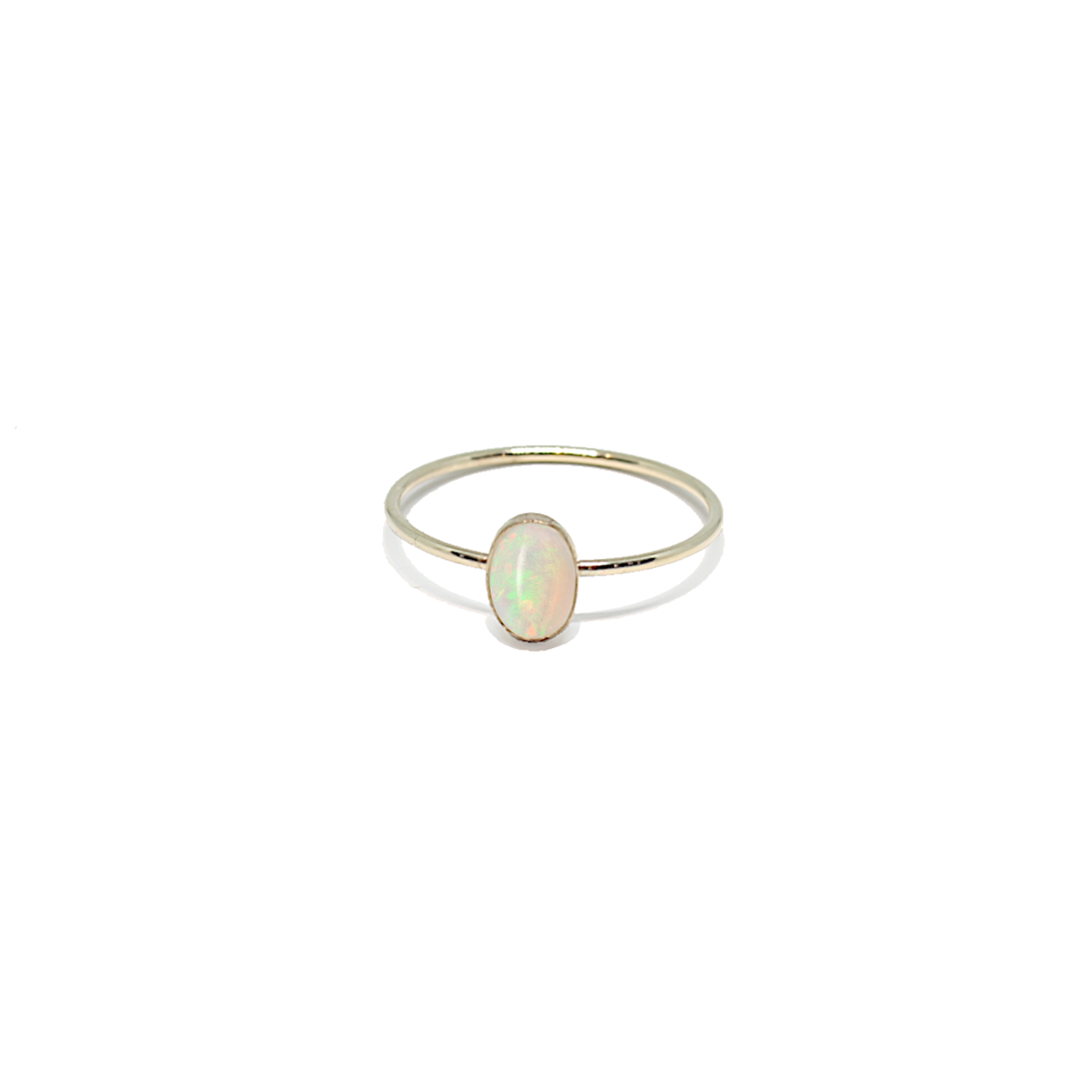 Opal Solitaire Ring – Kind Karma Company