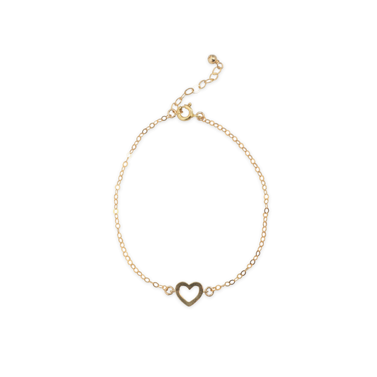 Open Heart Bracelet
