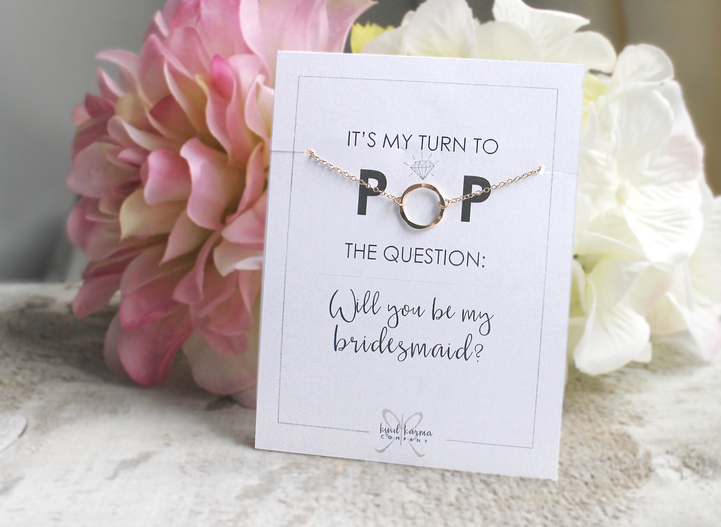 Maid of Honor Jewelry Cards