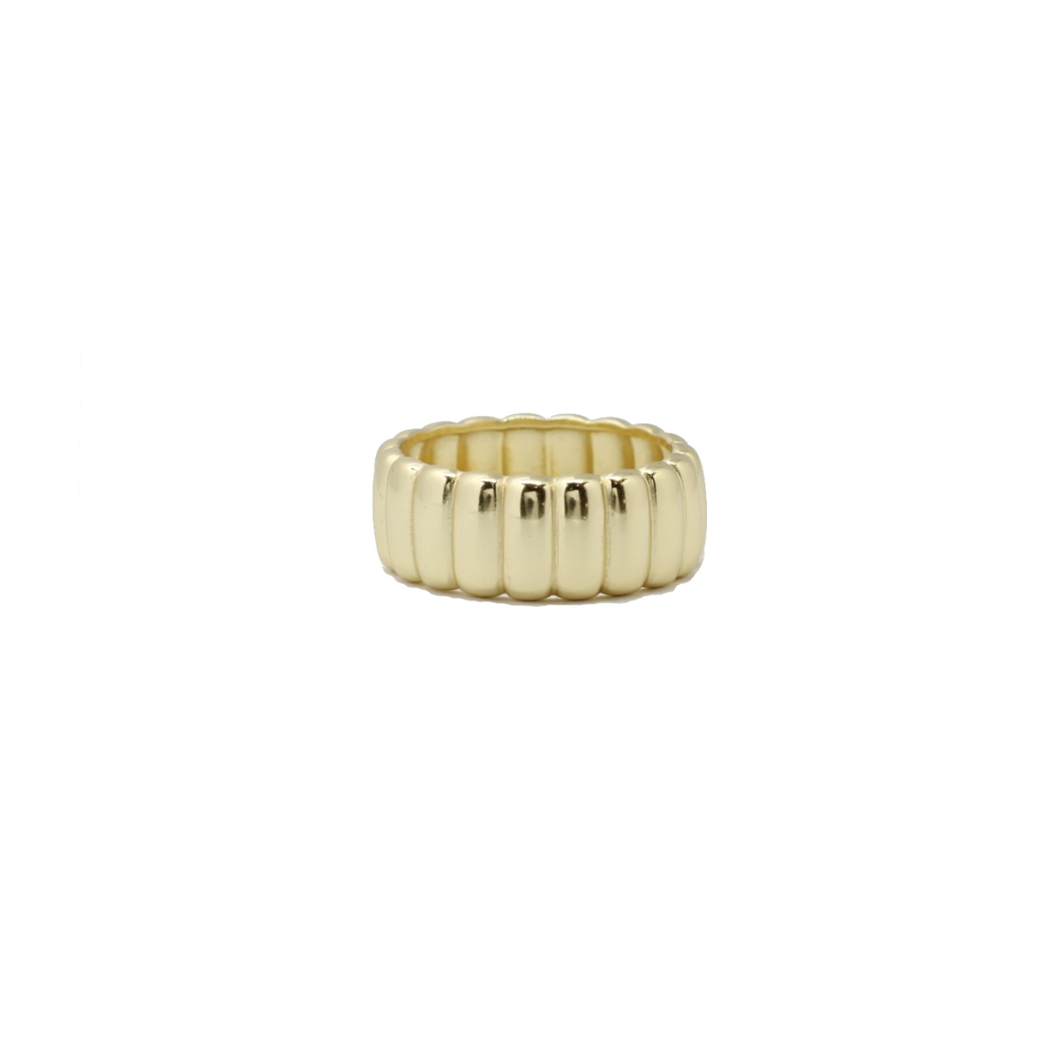 Puff Rib Ring Bold Puffer Ring – Kind Karma Company